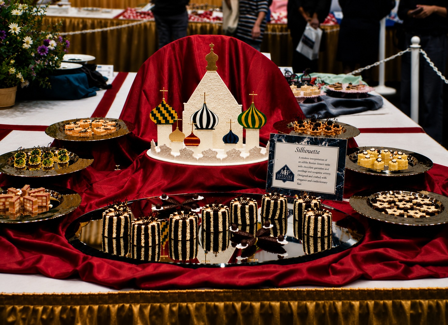 The Pastry Kitchen — Silhouette competition display, 1992